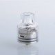 Authentic Damn Mongrel RDA Rebuildable Dripping Atomizer - Blue, 25.4mm / 26mm, with Spare Top Cap, Subway Edition