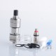 Authentic KIZOKU Shima 18mm MTL Tank Atomizer - Silver, 2.4ml, 0.7ohm, 18mm Diameter