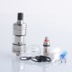 Authentic KIZOKU Shima 18mm MTL Tank Atomizer - Silver, 2.4ml, 0.7ohm, 18mm Diameter