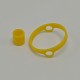 Authentic Auguse Era Pro RTA Replacement Decorative Ring + Drip Tip Ring - Yellow, Anodized Aluminum + POM, 22mm Diameter (1 PC)