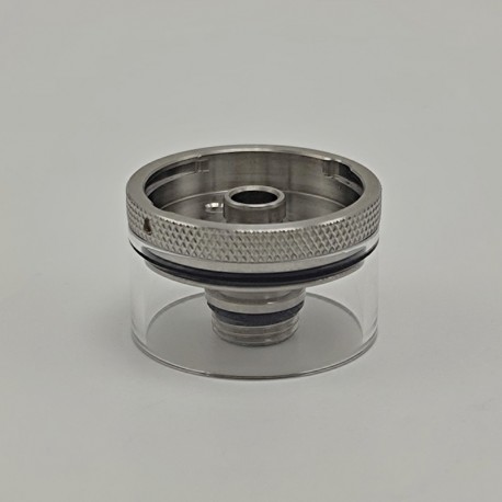 Authentic Auguse Era Pro RTA Replacement Nano Tank Kit - Silver, 316SS + Glass, 2.0ml