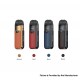 [Ships from Bonded Warehouse] Authentic SMOK Nord 50W Pod System Kit - Leather Version-Red, 1800mAh, 5~50W