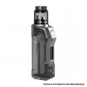 Authentic Rincoe JellyBox Mini 80W Box Mod + RDA Kit - Black Clear, 1~80W, 1 x 18650 / 20700 / 21700