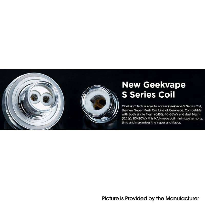 Buy Authentic GeekVape S Series Dual Mech Coil for Obelisk C Tank