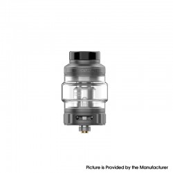 Authentic GeekVape Obelisk C Cerberus Tank Atomizer - Gunmetal, 5.5 / 4.0ml, 0.15 / 0.25ohm, 25mm Diameter