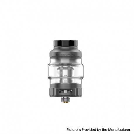 Authentic GeekVape Obelisk C Cerberus Tank Atomizer - Gunmetal, 5.5 / 4.0ml, 0.15 / 0.25ohm, 25mm Diameter