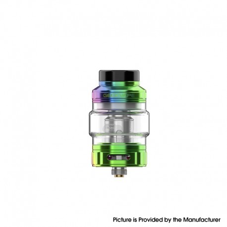 Authentic GeekVape Obelisk C Cerberus Tank Atomizer - Rainbow, 5.5 / 4.0ml, 0.15 / 0.25ohm, 25mm Diameter