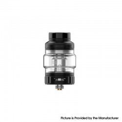 Authentic GeekVape Obelisk C Cerberus Tank Atomizer - Black, 5.5 / 4.0ml, 0.15 / 0.25ohm, 25mm Diameter