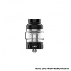 Authentic GeekVape Obelisk C Cerberus Tank Atomizer - Black, 5.5 / 4.0ml, 0.15 / 0.25ohm, 25mm Diameter