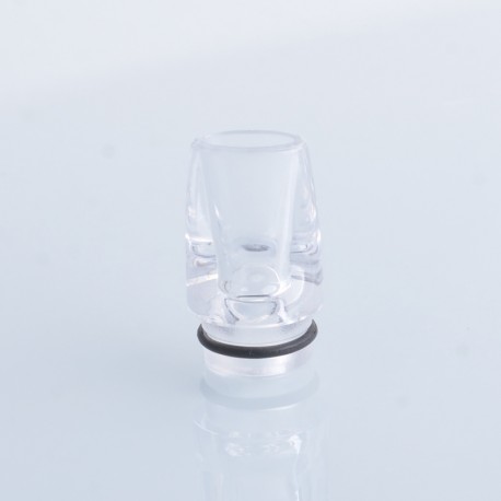 Long 510 Drip Tip for dotMod dotAIO Pod System / RDA / RTA / RDTA Atomizer - Translucent, PMMA