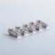 [Ships from Bonded Warehouse] Authentic ZQ Xtal Pro Pod Replacement Regular Coil Head - 1.0ohm (12~15W) (5 PCS)