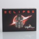 Authentic Yachtvape x Mike Vapes Eclipse RTA Rebuildable Tank Vape Atomizer - Matte SS, 2.0ml / 3.5ml, 24mm Diameter