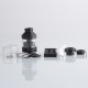 Authentic Yachtvape x Mike Vapes Eclipse RTA Rebuildable Tank Atomizer - Matte Black, 2.0ml / 3.5ml, 24mm Diameter