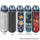 Authentic Asvape Vulcan Plus Pod System Starter Kit - Mirror, 700mAh, 5~25W, 3.0ml, 0.7ohm / 1.2ohm