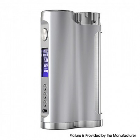 Authentic ThinkVape Think Craton DNA 75C Box Mod - Silver, 1~75W, Evolv DNA 75C Chip, 1 x 18650 / 20700 / 21700