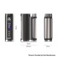 Authentic ThinkVape Think Craton DNA 75C Box Mod - Silver, 1~75W, Evolv DNA 75C Chip, 1 x 18650 / 20700 / 21700