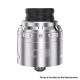 Authentic Blitz CIO RDA Rebuildable Dripping Atomizer - Silver, Stainless Steel, 25mm Diameter