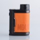 Authentic Wotofo MDura Mini 80W VW Box Mod - Halftone Orange, VW 5~80W, 1 x 18650