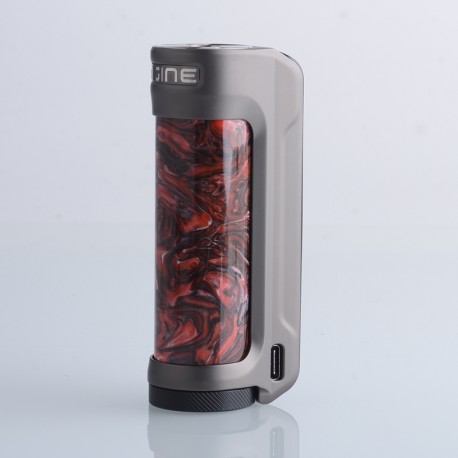 Authentic OBS Engine 100W VW Variable Wattage Box Mod - Gunmetal Ruby Red, 5~100W, 1 x 18650 / 20700 / 21700