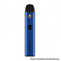 Authentic Uwell Caliburn A2 Pod System Vape Starter Kit - Blue, 520mAh, 2.0ml, 0.9ohm, Draw / Button Activated