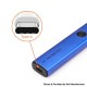 [Ships from Bonded Warehouse] Authentic Uwell Caliburn A2 Pod System Kit - Blue, 520mAh, 2.0ml, 0.9ohm, Draw / Button Activated