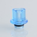 Authentic Reewape RS333 510 Drip Tip for RBA / RTA / RDA Atomizer - Translucent Blue, Acrylic (1 PC)