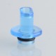 Authentic Reewape RS333 510 Drip Tip for RBA / RTA / RDA Atomizer - Translucent Blue, Acrylic (1 PC)