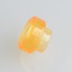 Authentic Reewape RS332 810 Drip Tip for RBA / RTA / RDA Atomizer - Orange, Acrylic (1 PC)