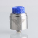 Authentic Mechlyfe x Fallout Screamer RDA Rebuildable Dripping Atomizer - Silver, 24mm, BF Pin