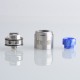 Authentic Mechlyfe x Fallout Screamer RDA Rebuildable Dripping Atomizer - Silver, 24mm, BF Pin