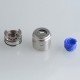 Authentic Mechlyfe x Fallout Screamer RDA Rebuildable Dripping Atomizer - Silver, 24mm, BF Pin