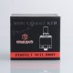 Authentic Steam Crave Mini Robot RTA Atomizer - Black, Single Coil, MTL, 2.0 / 3.0ml, 23mm Dia