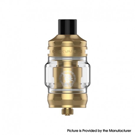 [Ships from Bonded Warehouse] Authentic GeekVape Z Nano 2 Sub Ohm Tank Atomizer - Gold, 3.5ml / 2.0ml, 0.6ohm / 0.2ohm, 22mm