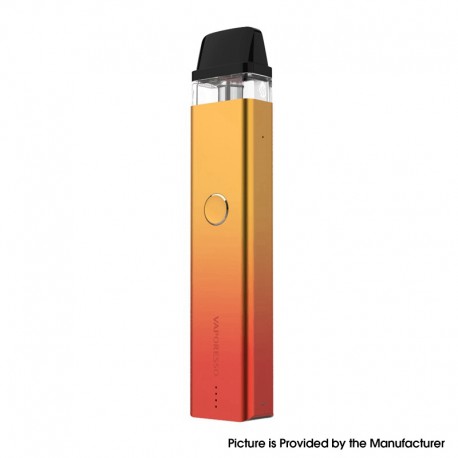 [Ships from Bonded Warehouse] Authentic Vaporesso XROS 2 16W Pod System Kit - Orange Red, 1000mAh, 2.0ml, 0.8ohm / 1.2ohm