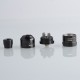 Authentic Digi Drop Solo RDA V1.5 Rebuildable Dripping Atomizer - Black, DL / RDL, BF Pin, 22mm Diameter