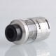 [Ships from Bonded Warehouse] Authentic Hellvape Fat Rabbit RTA Atomizer - Silver, SS+ Glass, 5.5ml, 28.4mm