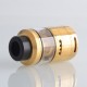 [Ships from Bonded Warehouse] Authentic Hellvape Fat Rabbit RTA Rebuildable Tank Atomizer - Gold, SS+ Glass, 5.5ml, 28.4mm