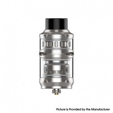 [Ships from Bonded Warehouse] Authentic GeekVape Poseiton P Sub Ohm Tank Atomizer - Silver, 5.0ml, 0.2ohm / 0.4ohm, 26mm