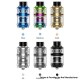 [Ships from Bonded Warehouse] Authentic GeekVape Poseiton P Sub Ohm Tank Atomizer - Silver, 5.0ml, 0.2ohm / 0.4ohm, 26mm