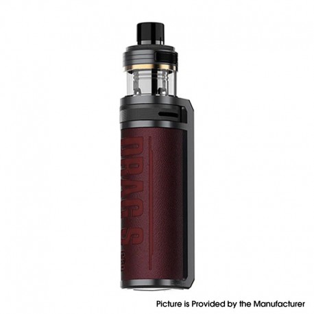 [Ships from Bonded Warehouse] Authentic Voopoo Drag S Pro Pod Mod Kit - Mystic Red, 3000mAh, VW 5~80W, 5.5ml TPP X Pod