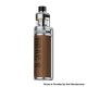 [Ships from Bonded Warehouse] Authentic Voopoo Drag S Pro Pod Mod Kit - Sahara Brown, 3000mAh, VW 5~80W, 5.5ml TPP X Pod