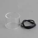 Authentic Fu EXvape eXpromizer V5 MTL RTA Replacement Tank Tube - Transparent, 2.0ml, Glass (1 PC)