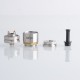 Authentic Digi Siren MTL RTA V4 Rebuildable Tank Atomizer - Silver, 2.0ml, 22mm Diameter