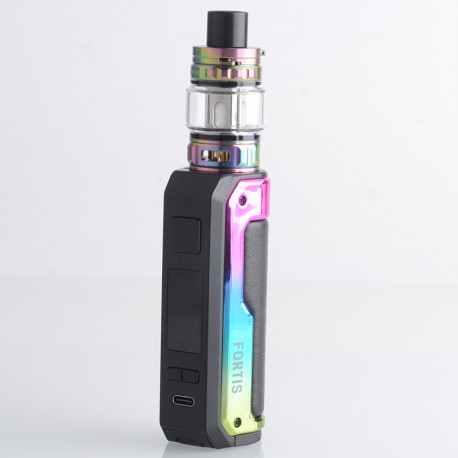 Authentic SMOKTech SMOK Fortis 80W VW Box Mod Kit with TFV18 Mini Tank - 7-Color, VW 5~80W, 1 x 18650 / 21700, 5.5ml