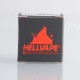 [Ships from Bonded Warehouse] Authentic Hellvape Fat Rabbit RTA Replacement Glass Tank Tube - Transparent, 5.5ml