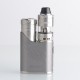 Authentic Vapefly Brunhilde SBS 100W Box Mod Kit with Kriemhild II Tank - Gun Metal, VW 5~100Wm, 1 x 18650 / 20700 / 21700, 4ml