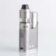 Authentic Vapefly Brunhilde SBS 100W Box Mod Kit with Kriemhild II Tank - Gun Metal, VW 5~100Wm, 1 x 18650 / 20700 / 21700, 4ml