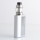 Authentic GeekVape Obelisk 200 VW Box Mod Kit - Silver, VW 5~200W, 2 x 18650, 5.5ml, 0.2ohm