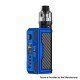 [Ships from Bonded Warehouse] Authentic LostVape Thelema Quest 200W VW Box Mod Kit + UB Pro Pod Tank - Matte Blue Carbon Fiber