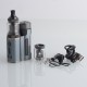 Authentic Mechlyfe x Fallout x Mrjustright1 Paramour SBS Mod + XRP RTA Advanced Kit - Grey GunMetal, 5~80W, 3.5ml, 24mm Dia